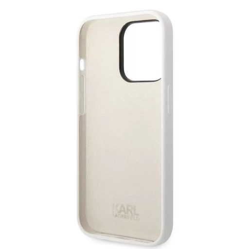 Karl Lagerfeld tok fehét KLHCP14XSNIKBCH Apple Iphone 14 Pro Max készülékhez