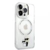 Karl Lagerfeld tok átlátszó KLHMP14LHNKCIT Apple Iphone 14 Pro készülékhez