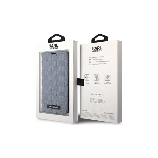 Karl Lagerfeld tok ezüst Apple Iphone 14 készülékhez KLBKP14LSAKLHPG
