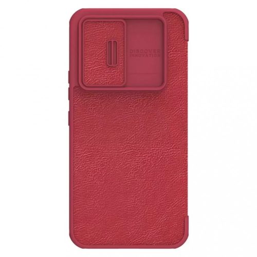 Nillkin Qin Book Pro piros flip tok kameravédővel Samsung A54 5G készülékhez