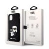 Karl Lagerfeld tok fekete KLHCN61SANKCPK Apple Iphone 11 készülékhez