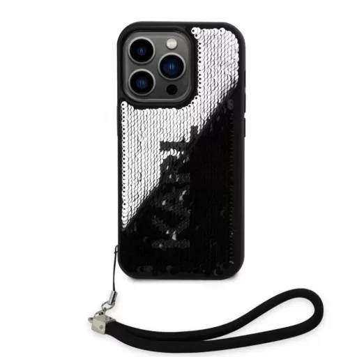 Karl Lagerfeld ezüst KLHCP14XPSQRKS Apple Iphone 14 Pro Max készülékhez