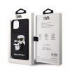 Karl Lagerfeld tok fekete KLHCP15M3DRKCNK Apple Iphone 15 Plus készülékhez