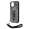 Karl Lagerfeld tok ezüst KLHCP15SPSQRKS Apple Iphone 15 készülékhez