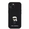 Karl Lagerfeld tok fekete KLHCP15SSMHKNPK Apple Iphone 15 készülékhez