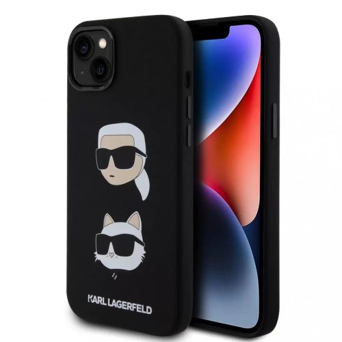 Karl Lagerfeld tok fekete KLHCP15MSDHKCNK Apple Iphone 15 Plus készülékhez