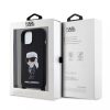 Karl Lagerfeld tok + crossbody strap fekete KLHCP15SSCBSKNK Apple Iphone 15 készülékhez