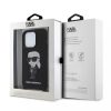 Karl Lagerfeld tok + crossbody strap fekete KLHCP15LSCBSKNK Apple Iphone 15 Pro készülékhez