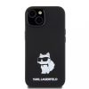 Karl Lagerfeld tok fekete KLHCP15SSNCHBCK Apple Iphone 15 készülékhez