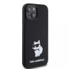 Karl Lagerfeld tok fekete KLHCP15SSNCHBCK Apple Iphone 15 készülékhez