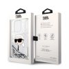 Karl Lagerfeld tok ezüst KLHCP15LLNKHCH Apple Iphone 15 Pro készülékhez