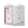 Guess tok Pink Apple Iphone 15 Pro Max készülékhez GUHMP15XHRSGSP