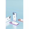 Devia Guardian sorozatú átlátszó fehér kerettel MagSafe védőtok Apple iPhone 15 Pro Max készülékhez