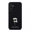 Karl Lagerfeld tok fekete KLHCS23FEMHKNPK Samsung S23 FE készülékhez